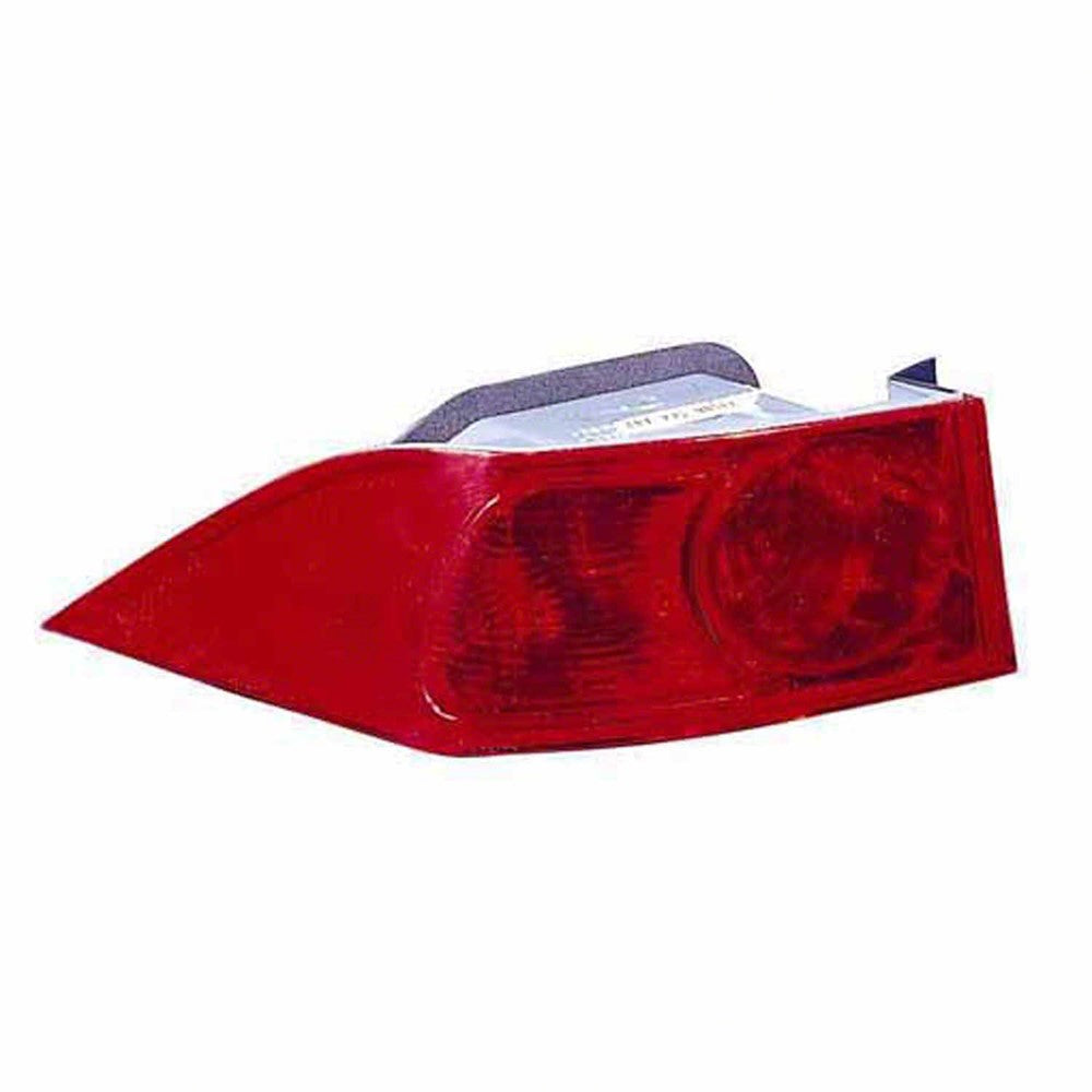 Rear Left Driver Side Outer Tail Light Lens And Housing 2004-2005 Acura Tsx