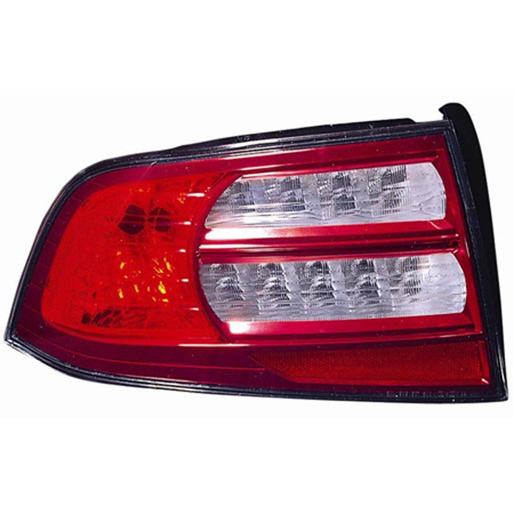 Rear Left Driver Side Tail Light Lens And Housing 2007-2008 Acura Tl