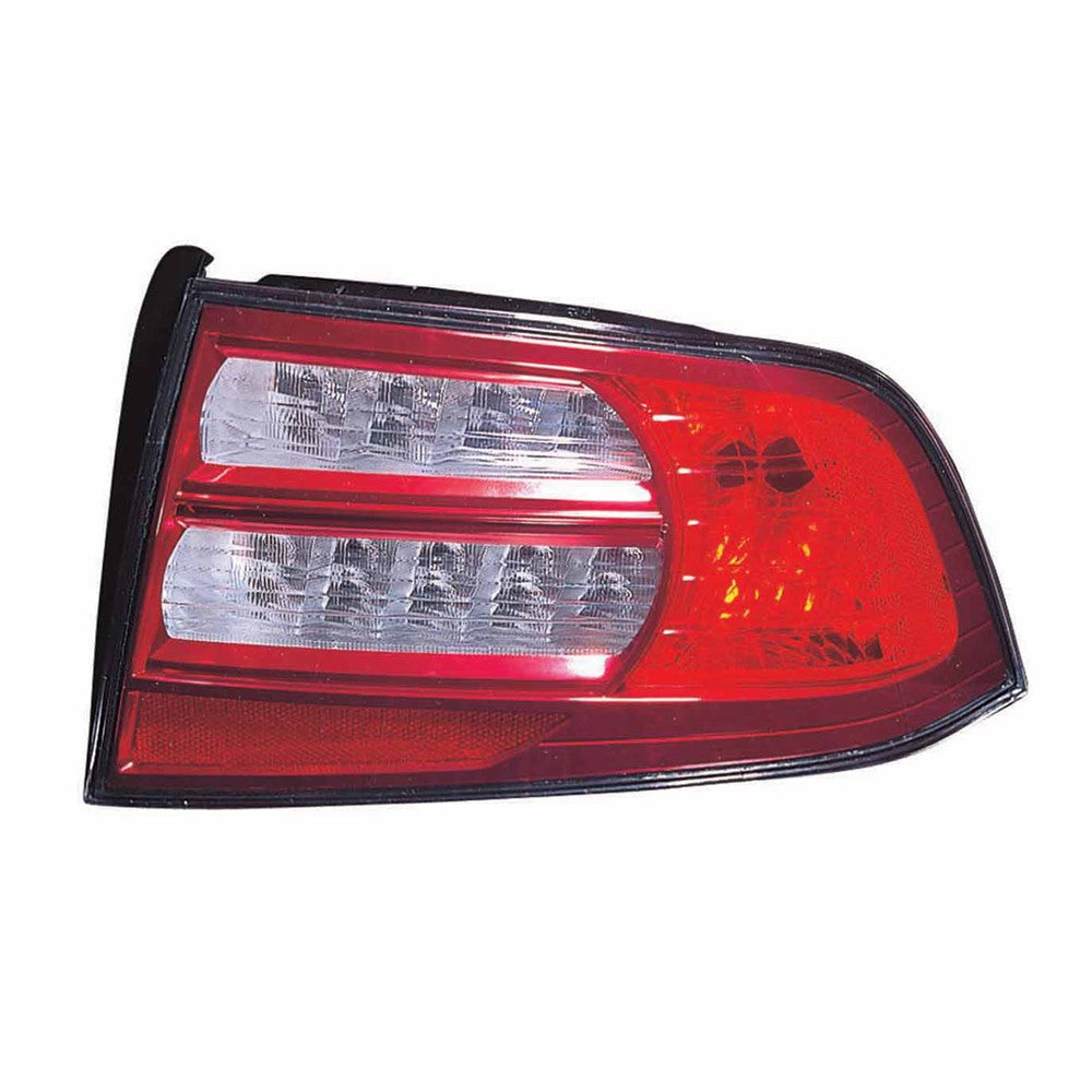 Rear Right Passenger Side Tail Light Lens And Housing 2007-2008 Acura Tl