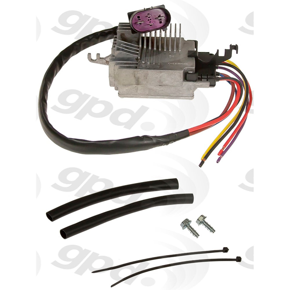 Engine Cooling Fan Controller 2005-2011 Audi A4, A4 Quattro, A6 Quattro, S4, S6, A6