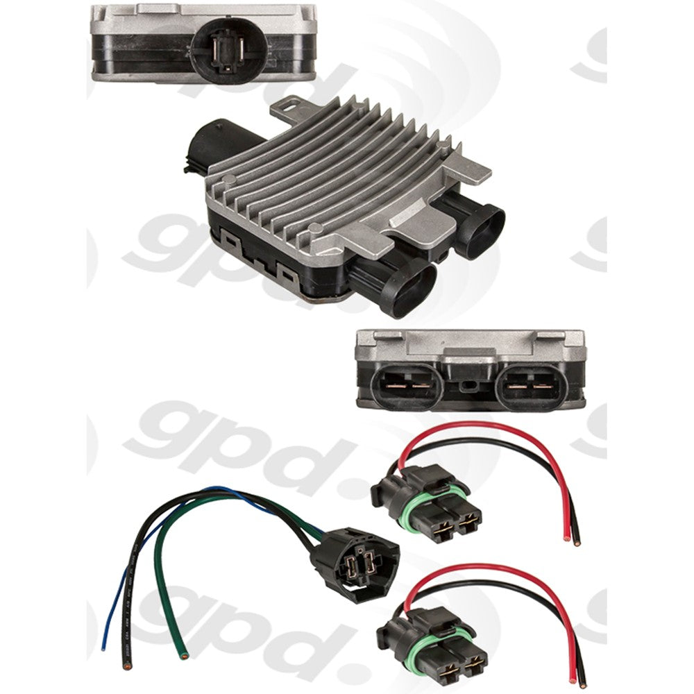 Engine Cooling Fan Controller 2007-2014 Ford Edge, Flex & Lincoln Mkx