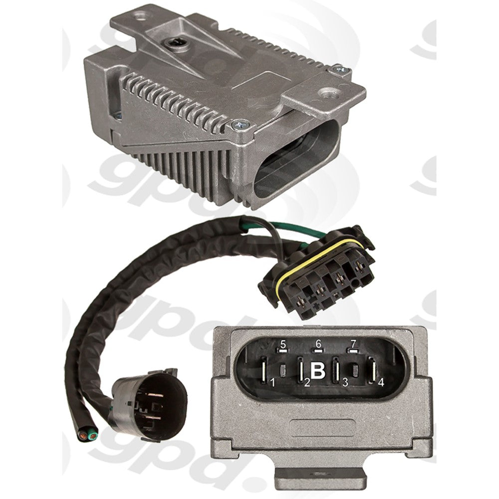 Engine Cooling Fan Controller 2006-2010 Ford Fusion & Lincoln Zephyr, Mkz & Mercury Milan