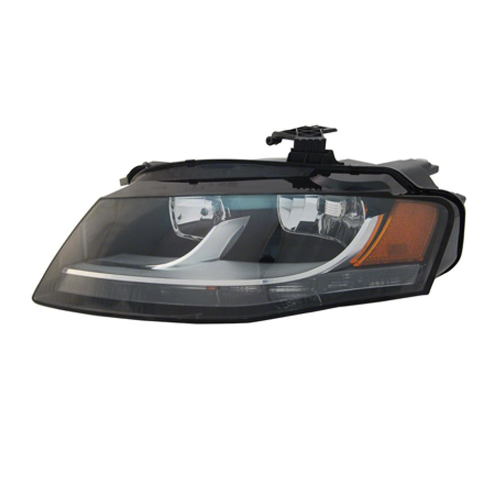 Front Left Driver Side Halogen Headlight Assembly 2009-2012 Audi A4, A4 Quattro, S4