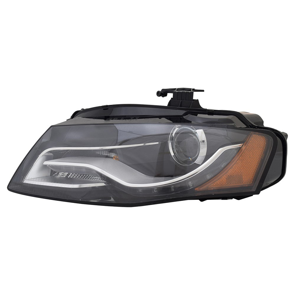 Front Left Driver Side Hid Headlight Lens And Housing 2009-2010 Audi A4, S4