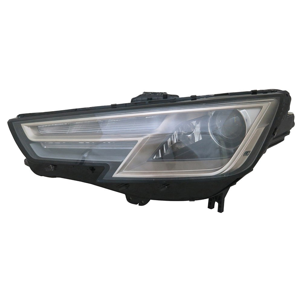 Front Left Driver Side Hid Headlight Lens And Housing 2017-2019 Audi A4, A4 Allroad, A4 Quattro, S4