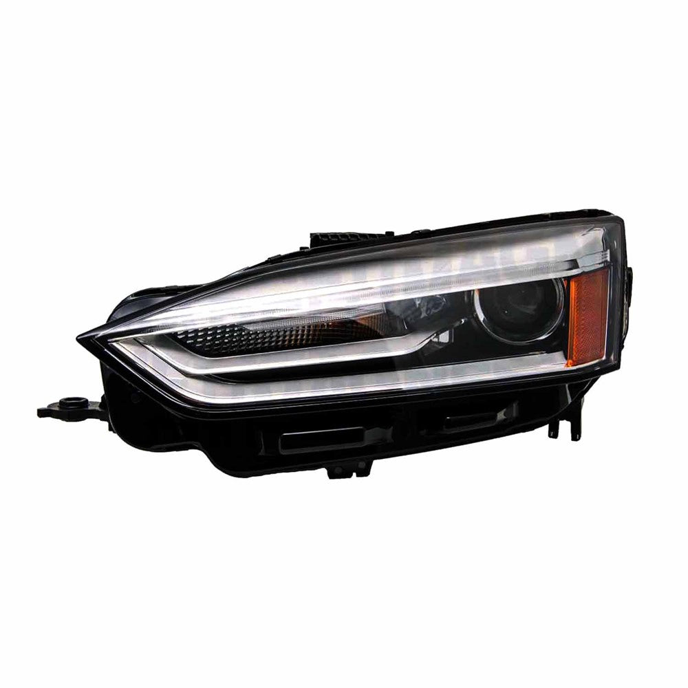 Front Left Driver Side Bi-Hid Headlight Lens And Housing 2018-2019 Audi A5 Quattro, A5 Sportback