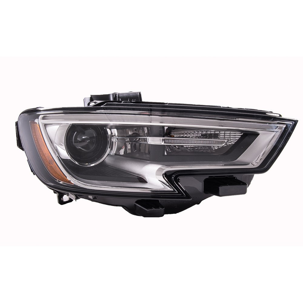Front Right Passenger Side Hid Headlight Lens And Housing 2017-2020 Audi A3, A3 Quattro, S3
