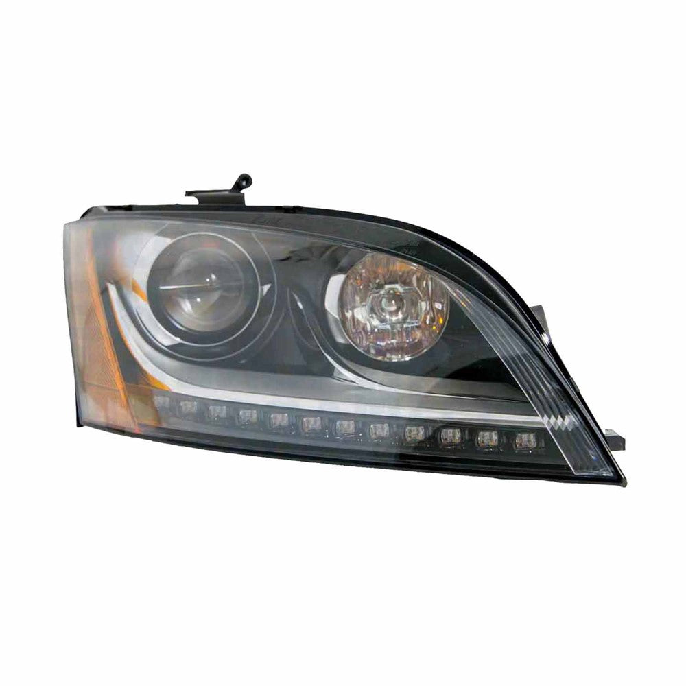 Front Right Passenger Side Bi-Hid Headlight Lens And Housing 2008-2017 Audi Tt, Tts Quattro, Tt Quattro