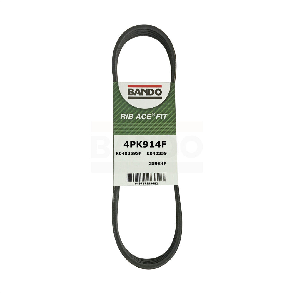 Accessory Drive Belt BAN-4PK914F For Ford F-150 Explorer Fusion Edge Mustang MKZ