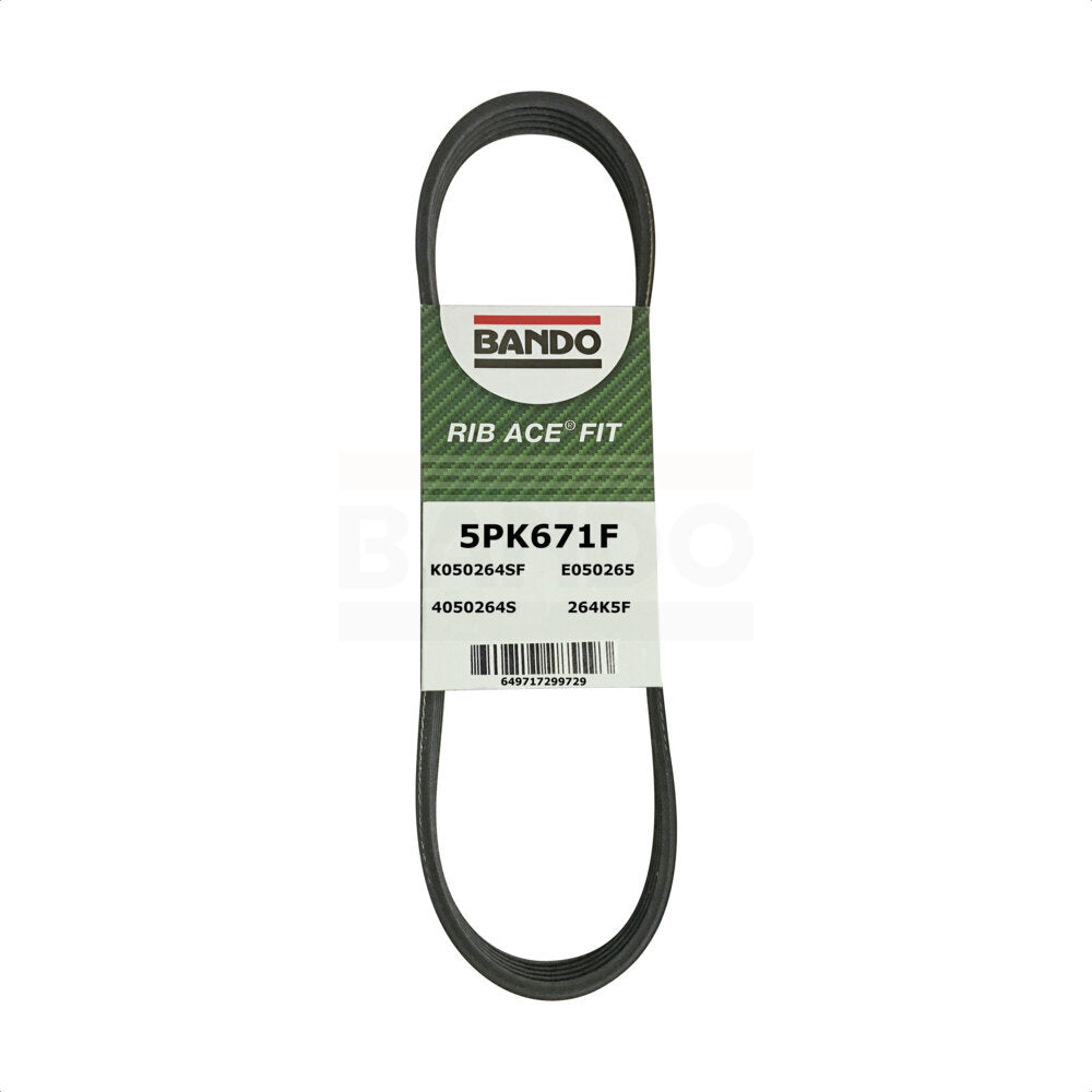 Accessory Drive Belt Air Conditioning BAN-5PK671F For Mazda 3 5