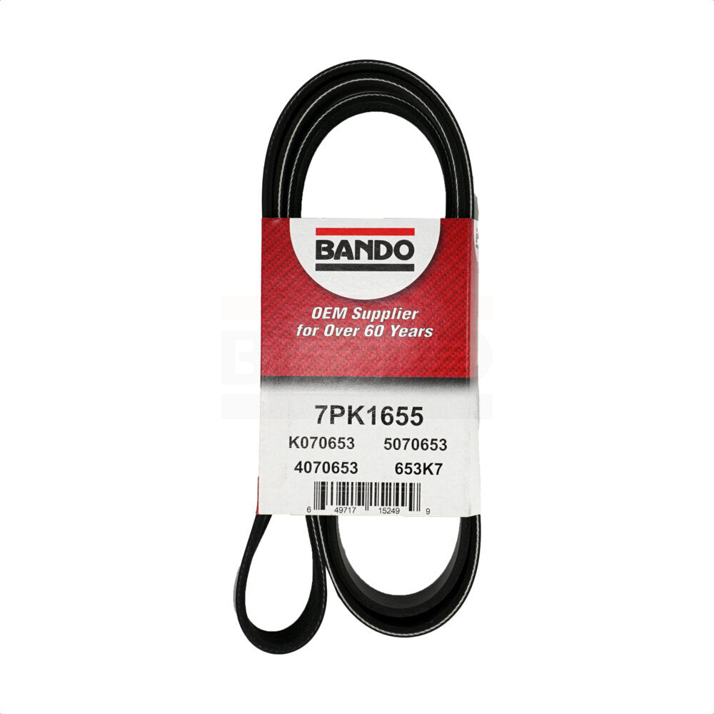 Accessory Drive Belt BAN-7PK1655 For 2002-2005 Honda Civic 2.0L