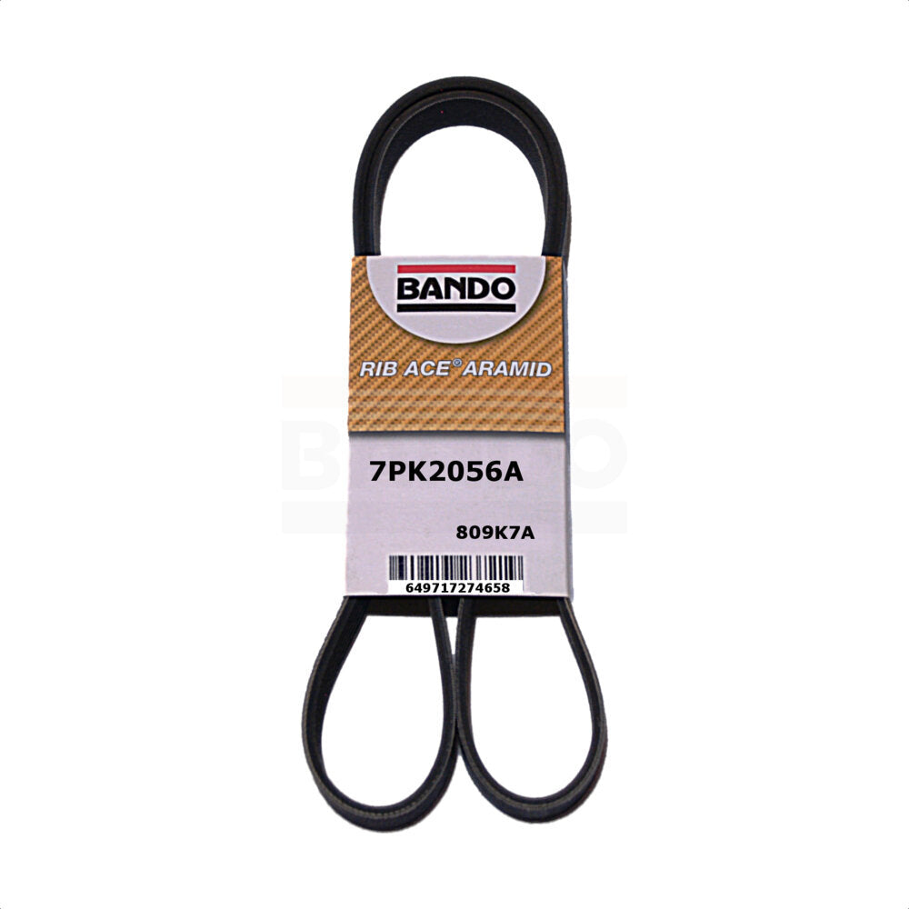 Accessory Drive Belt Air Conditioning Alternator Power Steering BAN-7PK2056A For