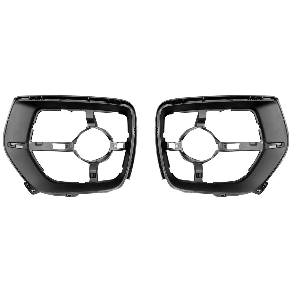 Front Left & Right Driver And Passenger 2-Piece Set Of Fog Light Inner Brackets 2008-2014 Bmw X6