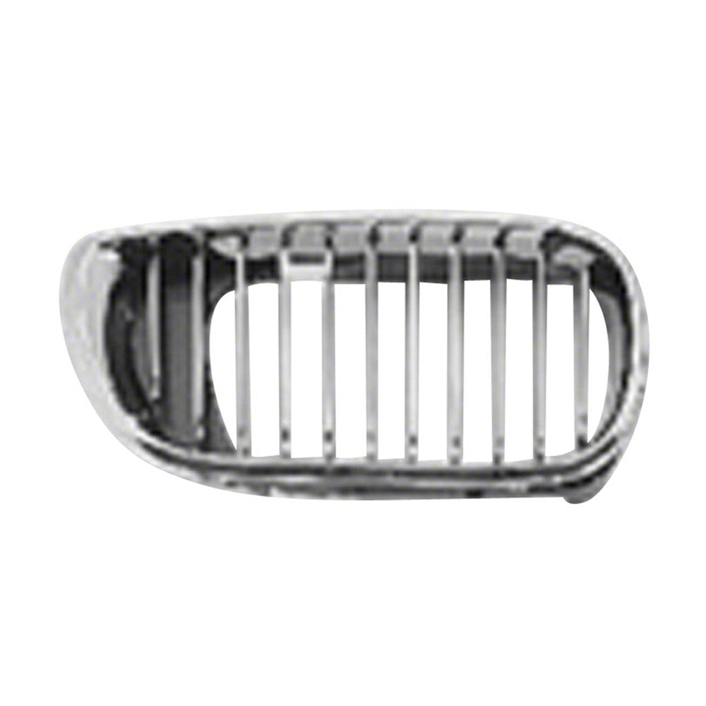 Front Right Passenger Side Hood-Mounted Grille 2002-2005 Bmw 320i, 323i, 325i, 328i, 325ci, 330ci, 330i, 325xi, 330xi