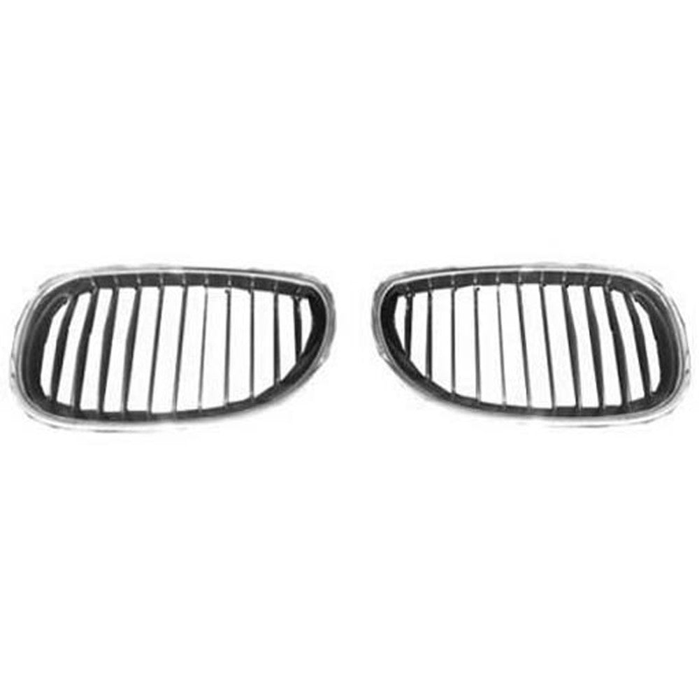 Front Right Passenger Side Grille 2006-2010 Bmw 535i, 525i, 530i, 528i, 525xi, 530xi, 550i, 528xi, 535xi, 528i Xdrive, 535i Xdrive, 535i Gt, 550i Gt