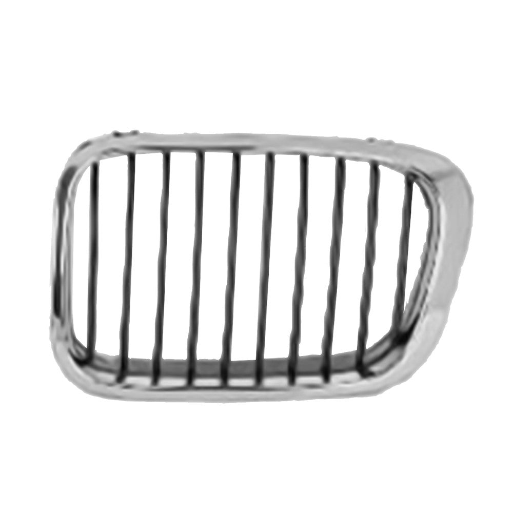 Front Left Driver Side Upper Hood-Mounted Grille 1999-2001 Bmw 318ti, 320i, 323i, 323is, 325i, 328i, 328is, 323ci, 328ci, 325ci, 330ci, 330i