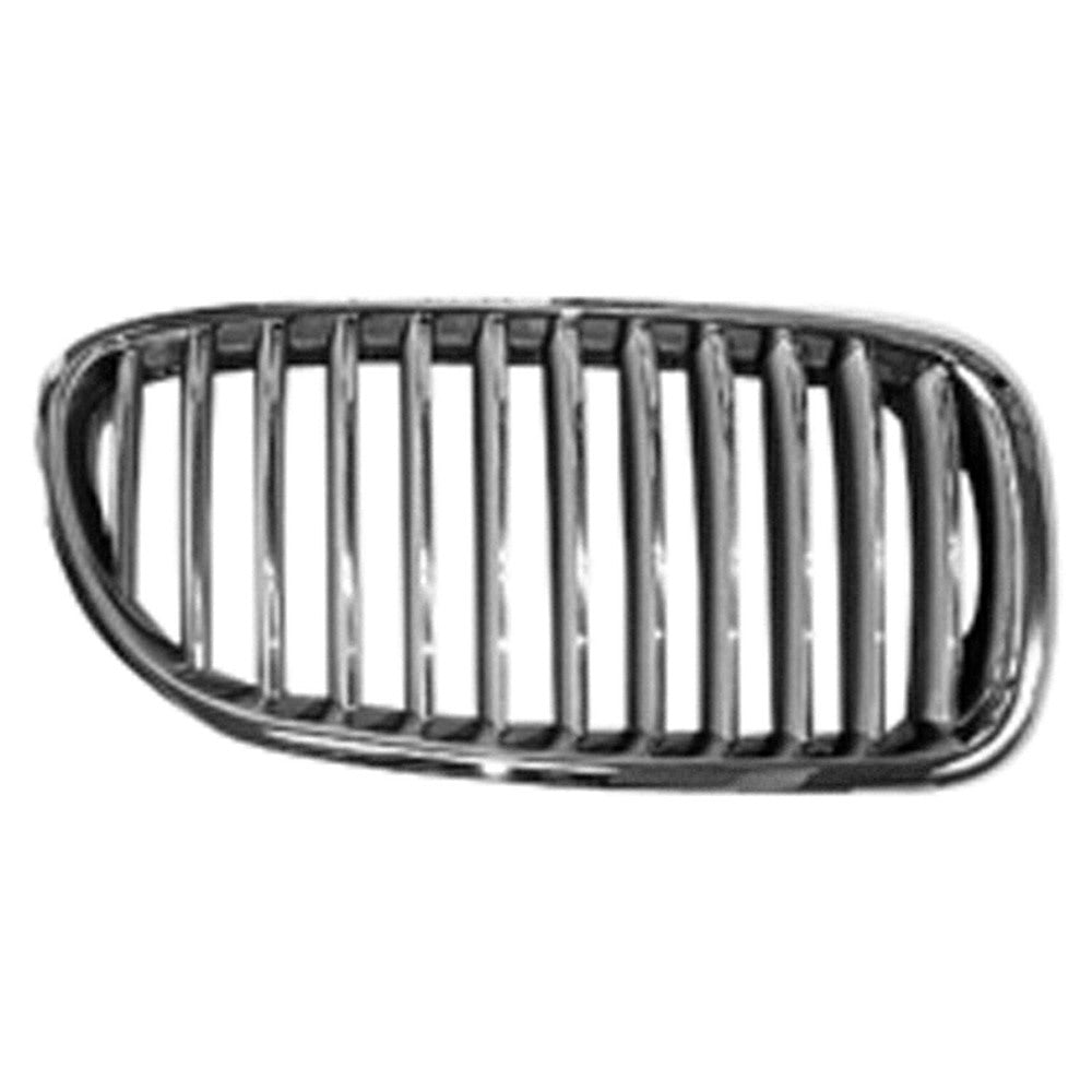 Front Right Passenger Side Front Grille 2011-2013 Bmw 528i, 528i Xdrive, 535i, 535i Gt, 535i Gt Xdrive, 535i Xdrive, 550i, 550i Gt, 550i Gt Xdrive