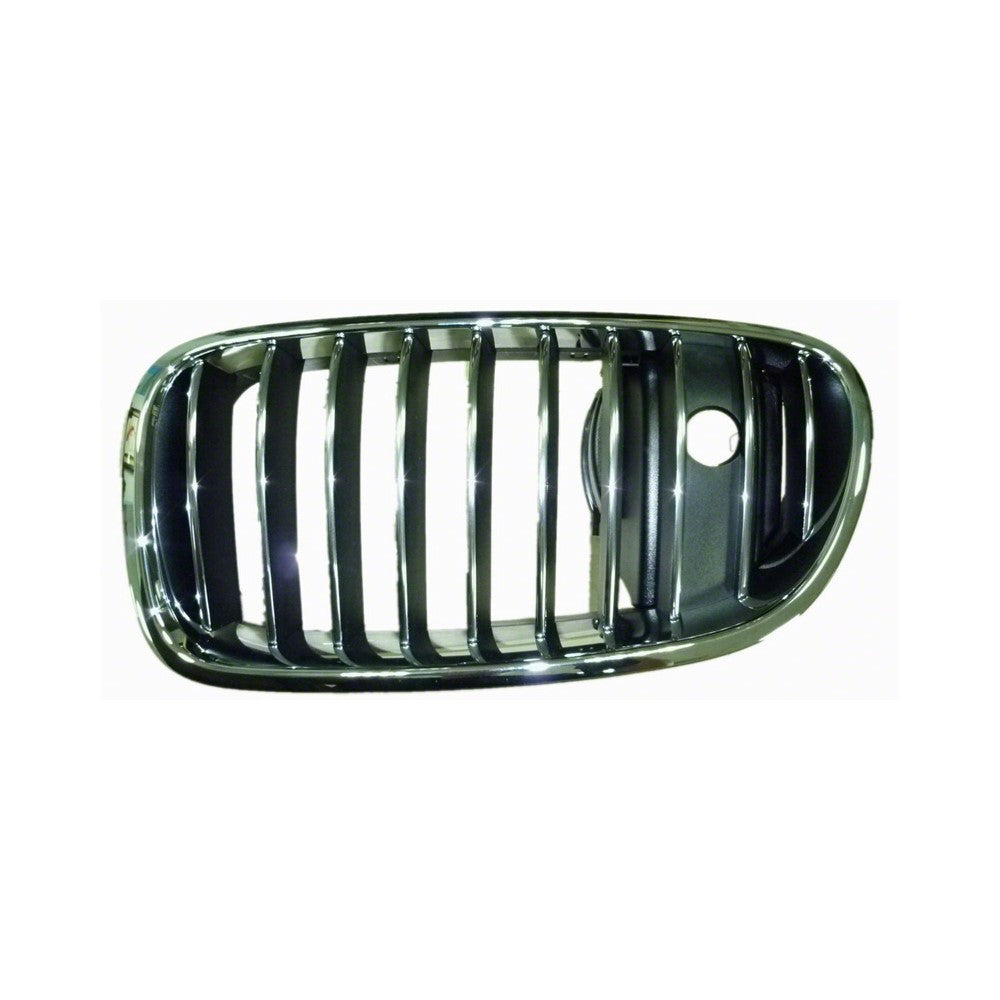 Front Left Driver Side Front Grille 2011-2013 Bmw 528i, 528i Xdrive, 535i, 535i Gt, 535i Gt Xdrive, 535i Xdrive, 550i, 550i Gt, 550i Gt Xdrive