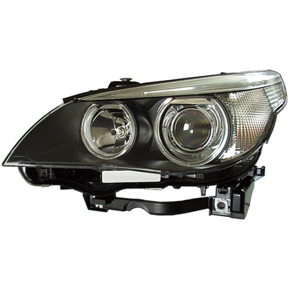 Front Left Driver Side Hid Headlight Lens And Housing 2005-2007 Bmw 525i, 530i, 528i, 545i, 525xi, 530xi, 550i, M5