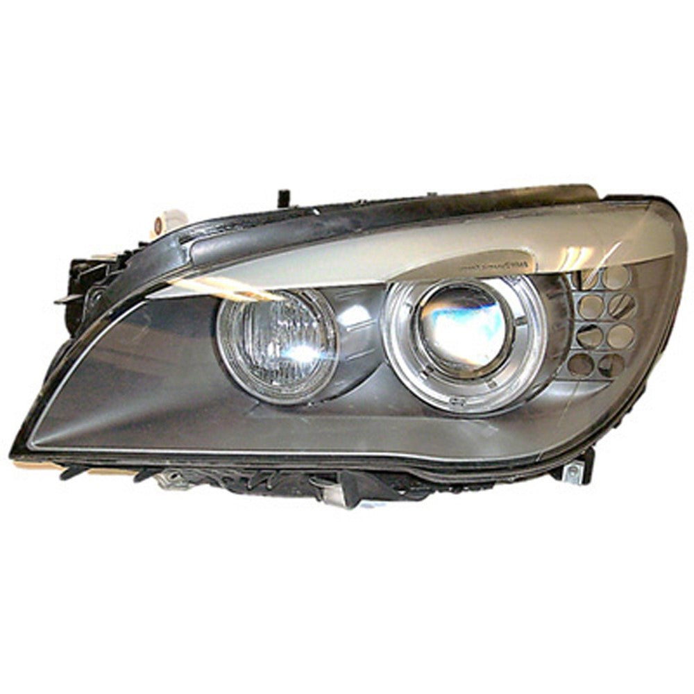Front Left Driver Side Hid Headlight Lens And Housing 2009-2012 Bmw 740i, 760li, 750li, 750i, 750li Xdrive, 750i Xdrive, 740li