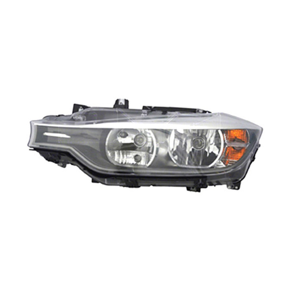 Front Left Driver Side Halogen Headlight Assembly 2012-2015 Bmw 320i, 328i, 330i, 335i, 328i Xdrive, 335i Xdrive, 335is, 320i Xdrive, 328d