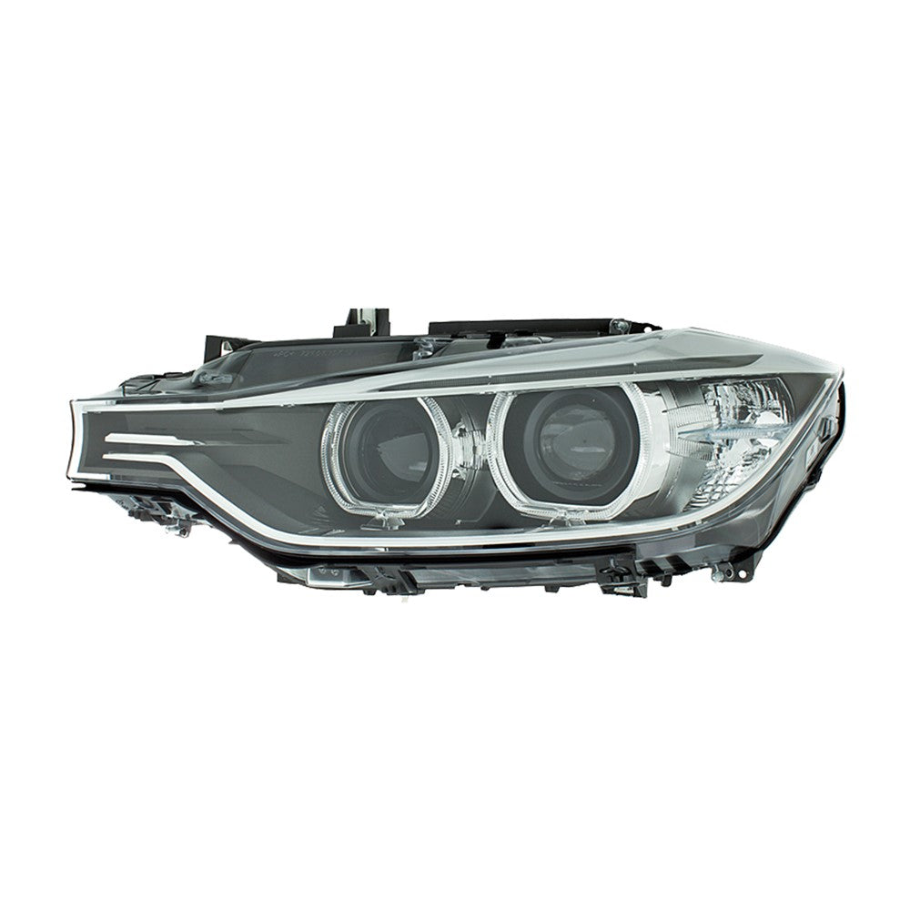 Front Left Driver Side Bi-Hid Headlight Lens Housing 2012-2015 Bmw 320i, 328i, 330i, 335i, 328i Xdrive, 335i Xdrive, 335is, 320i Xdrive, 328d