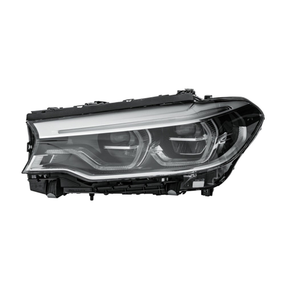 Front Left Driver Side Led Headlight Lens And Housing 2017-2020 Bmw 530i, 530i Xdrive, 540i, 540i Xdrive, 530e, 530e Xdrive, 540d Xdrive, M5