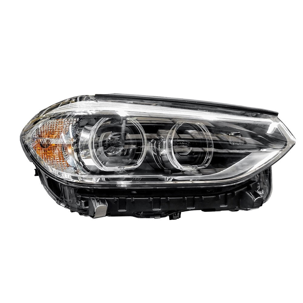 Front Left Driver Side Led Headlight Lens And Housing 2018-2021 Bmw X3, X4