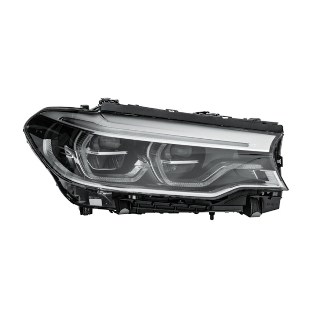 Front Right Passenger Side Led Headlight Lens And Housing 2017-2020 Bmw 530i, 530i Xdrive, 540i, 540i Xdrive, 530e, 530e Xdrive, 540d Xdrive, M5