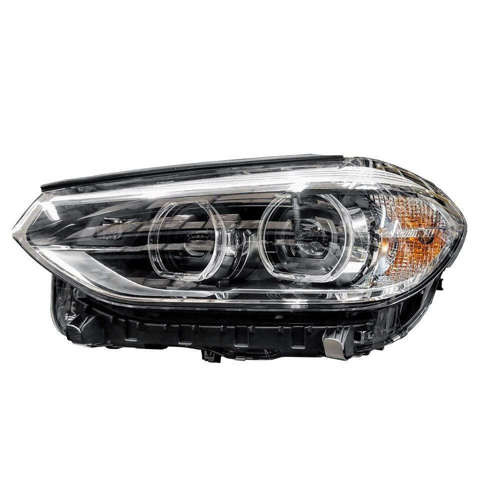 Front Right Passenger Side Led Headlight Lens And Housing 2018-2021 Bmw X3, X4