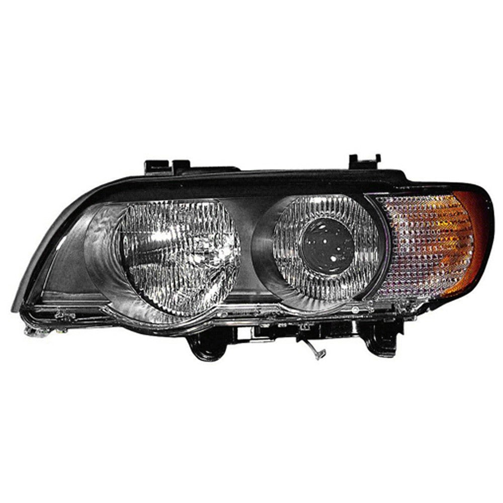 Front Left Driver Side Hid Headlight Lens And Housing 2000-2003 Bmw X5