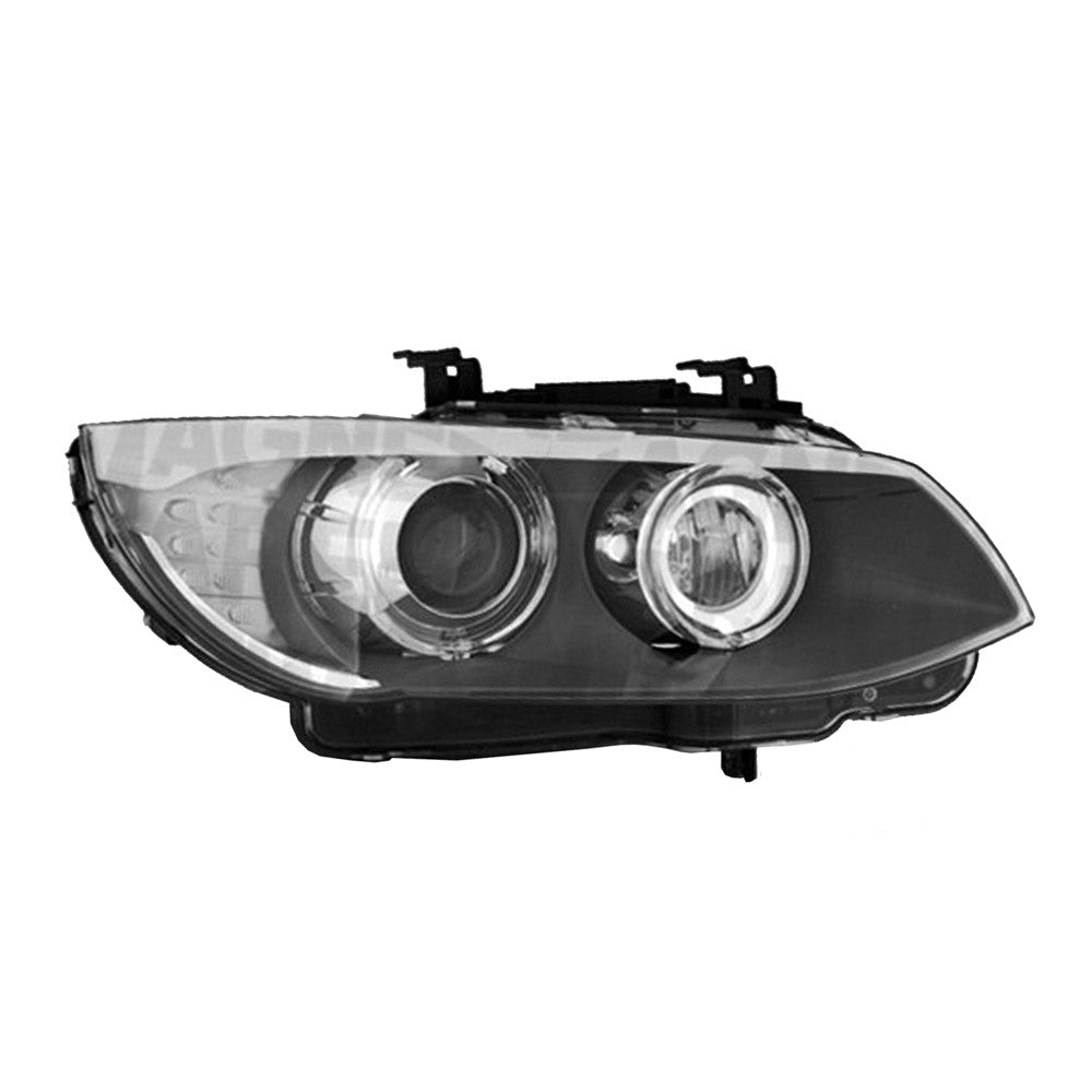 Front Left Driver Side Hid Headlight Lens And Housing 2010-2013 Bmw 320i, 328i, 323i, 330i, 335i, 328i Xdrive, 335d, 335i Xdrive, 335is, 320i Xdrive