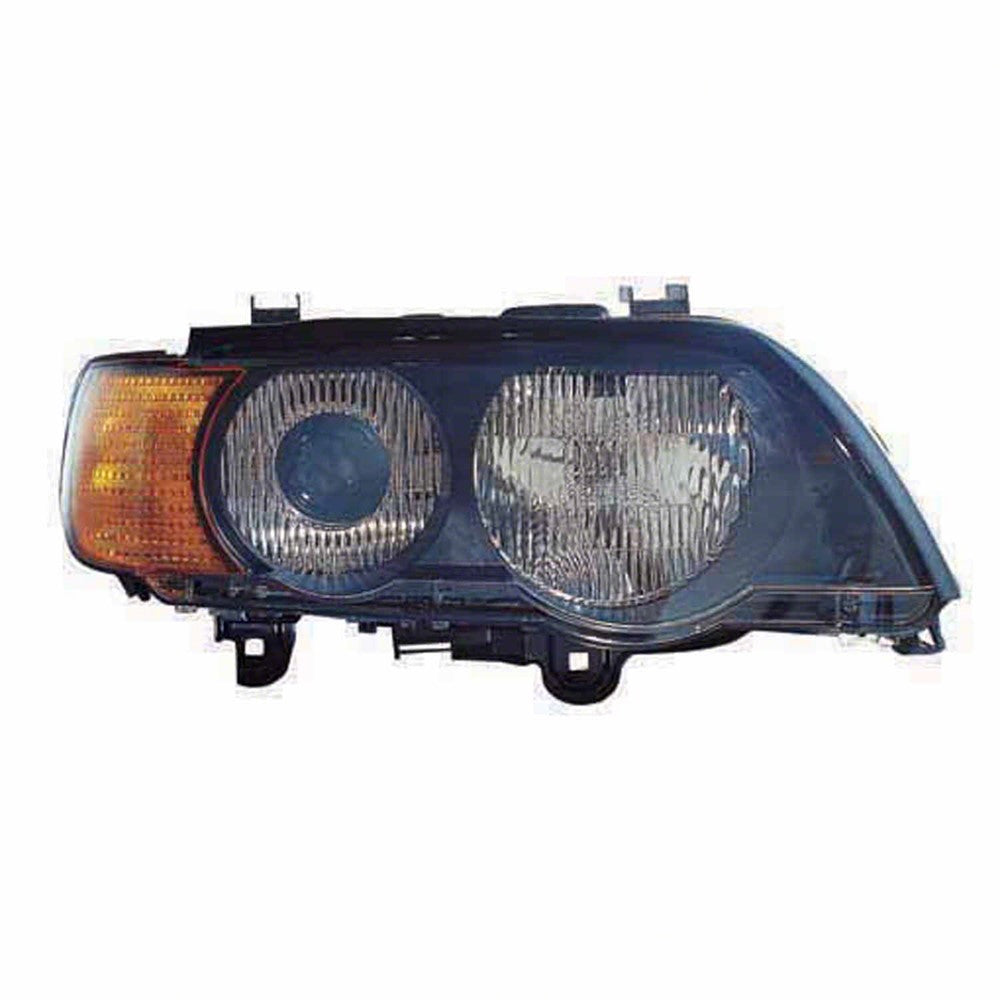 Front Right Passenger Side Hid Headlight Lens And Housing 2000-2003 Bmw X5
