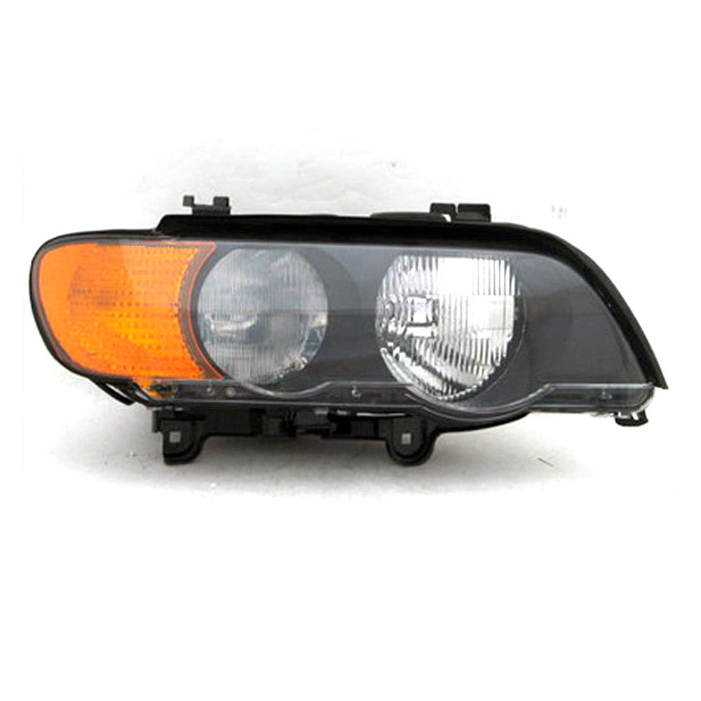 Front Right Passenger Side Halogen Headlight Lens And Housing 2000-2003 Bmw X5