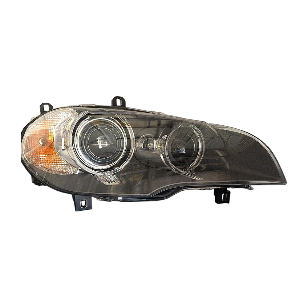 Front Right Passenger Side Bi-Hid Headlight Lens And Housing 2011-2013 Bmw X5