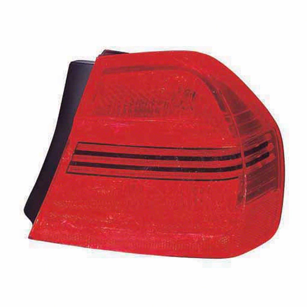 Rear Left Driver Side Outer Tail Light Lens And Housing 2006-2008 Bmw 320i, 323i, 325i, 328i, 325ci, 330ci, 330i, 325xi, 330xi, 328xi, 335i, 335xi, M3