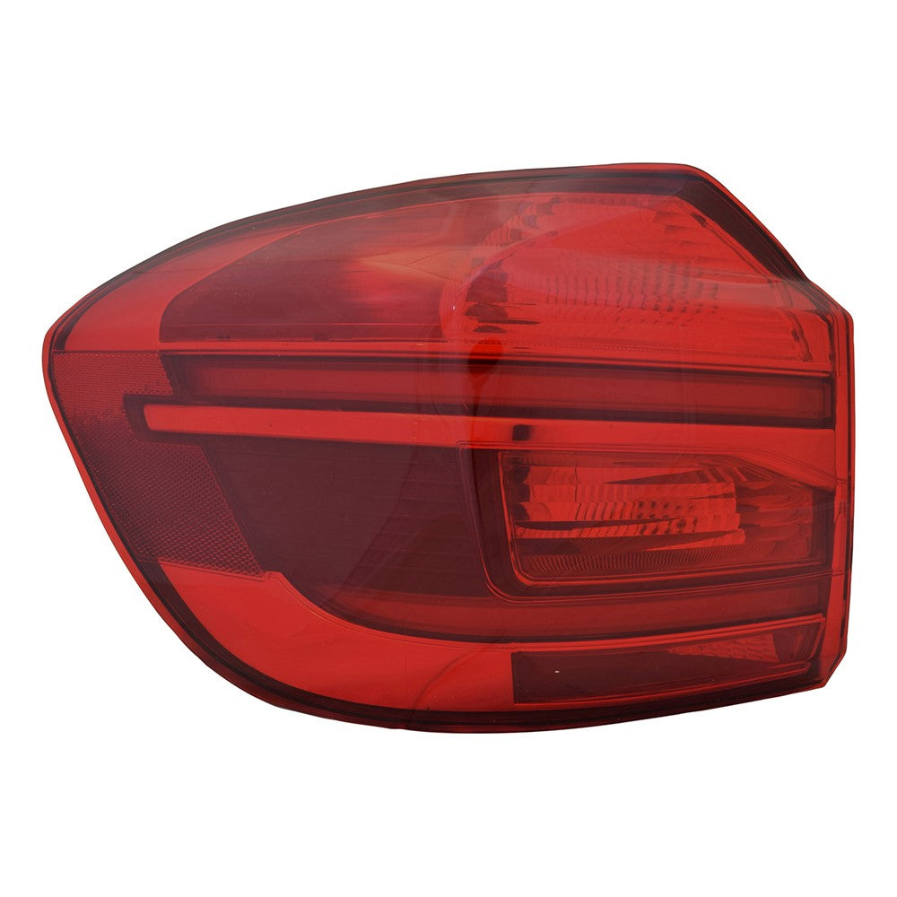 Rear Left Driver Side Non-Led Outer Tail Light Assembly 2018-2021 Bmw X3