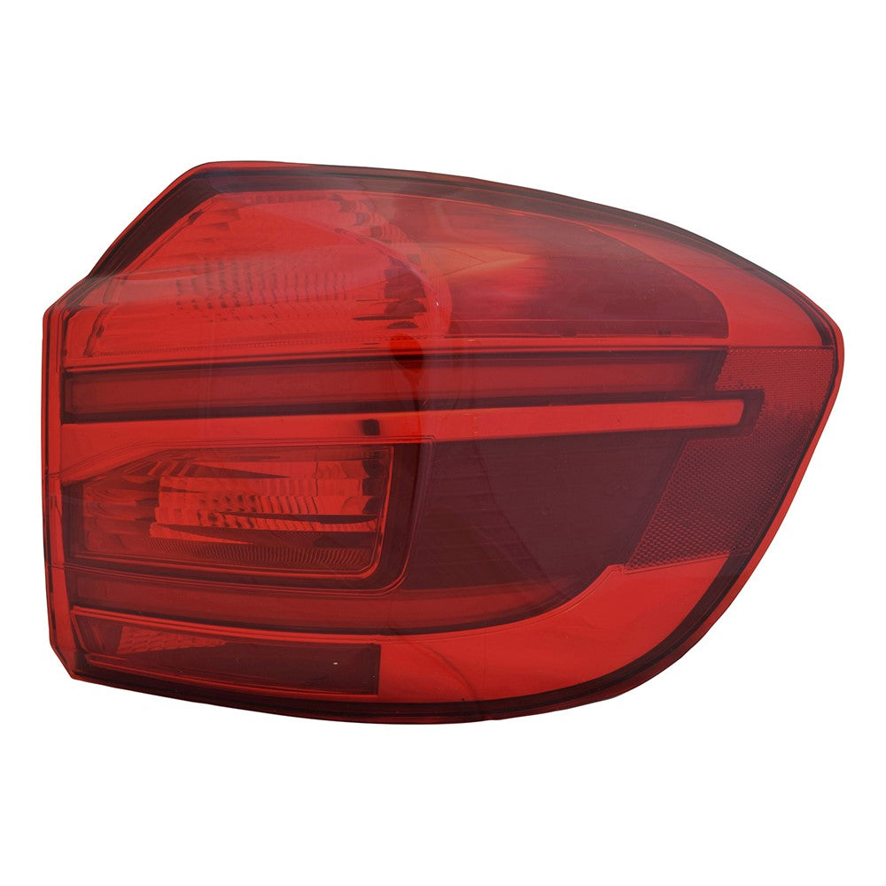 Rear Right Passenger Side Non-Led Outer Tail Light Assembly 2018-2021 Bmw X3