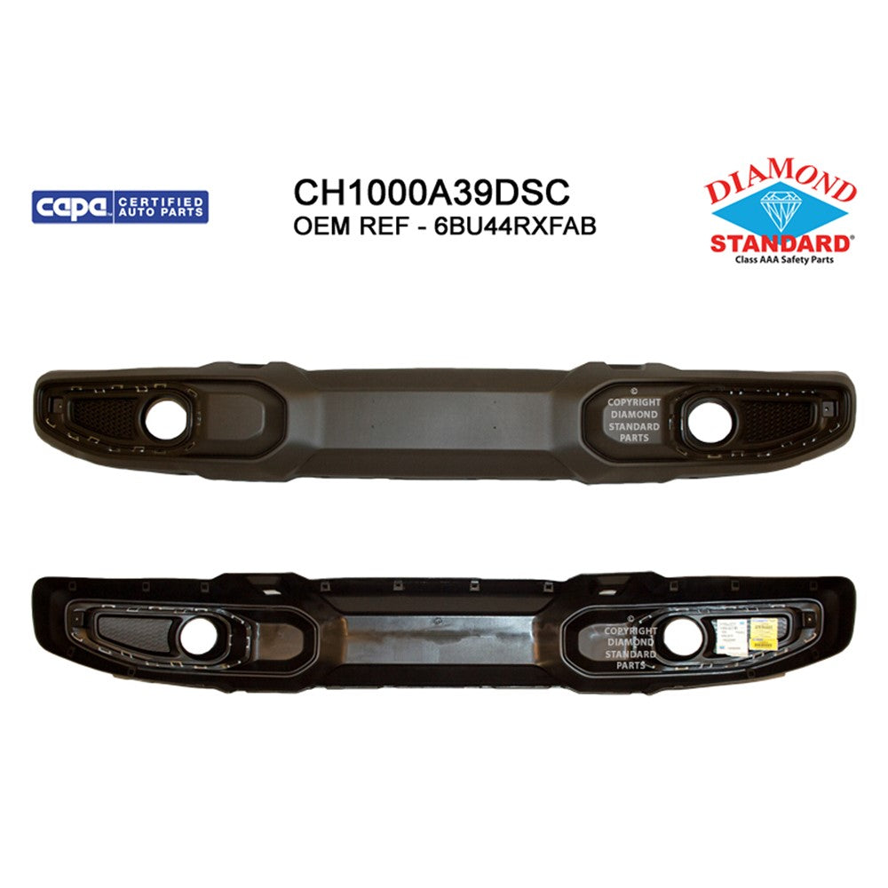 Front Bumper Cover 2018-2025 Jeep Wrangler, Gladiator