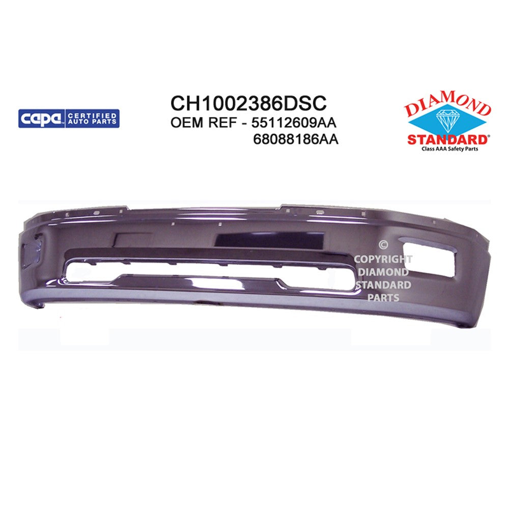 Front Bumper Face Bar 2009-2012 Dodge Ram 1500 & Ram 1500