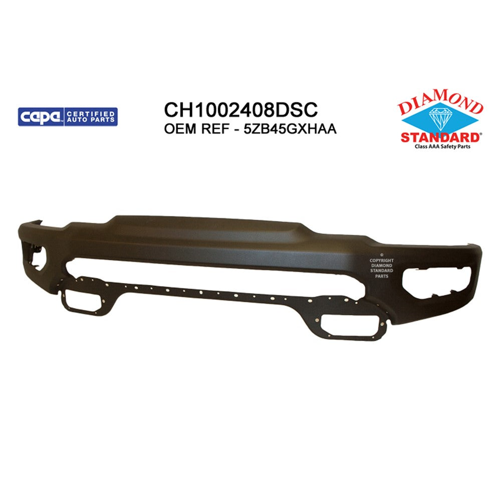 Front Bumper Face Bar 2019-2024 Ram 1500
