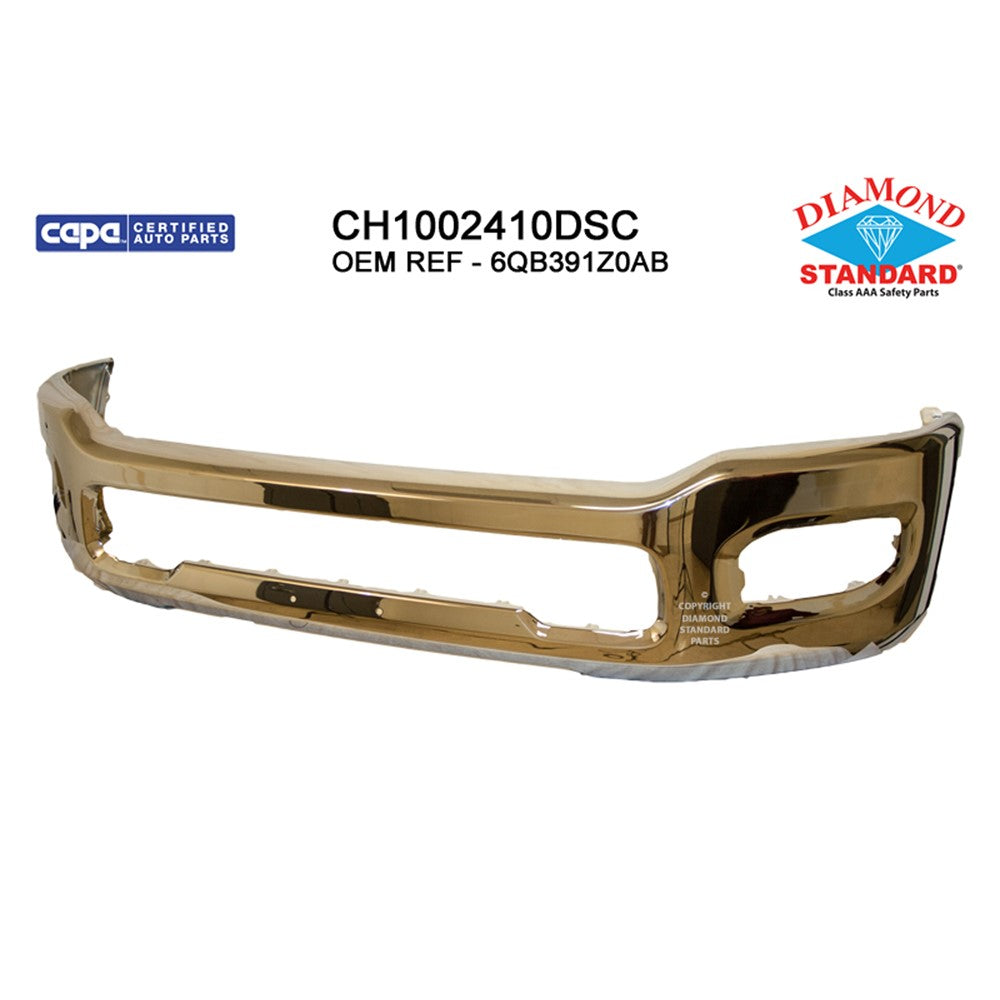 Front Bumper Face Bar 2019-2025 Ram 2500, 3500