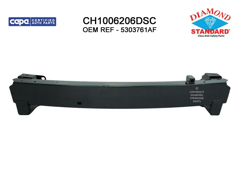 Front Bumper Impact Bar 2007-2017 Dodge Caliber & Jeep Compass, Patriot