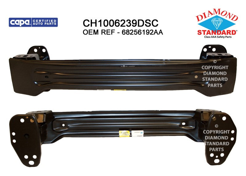 Front Bumper Impact Bar 2015-2018 Jeep Renegade
