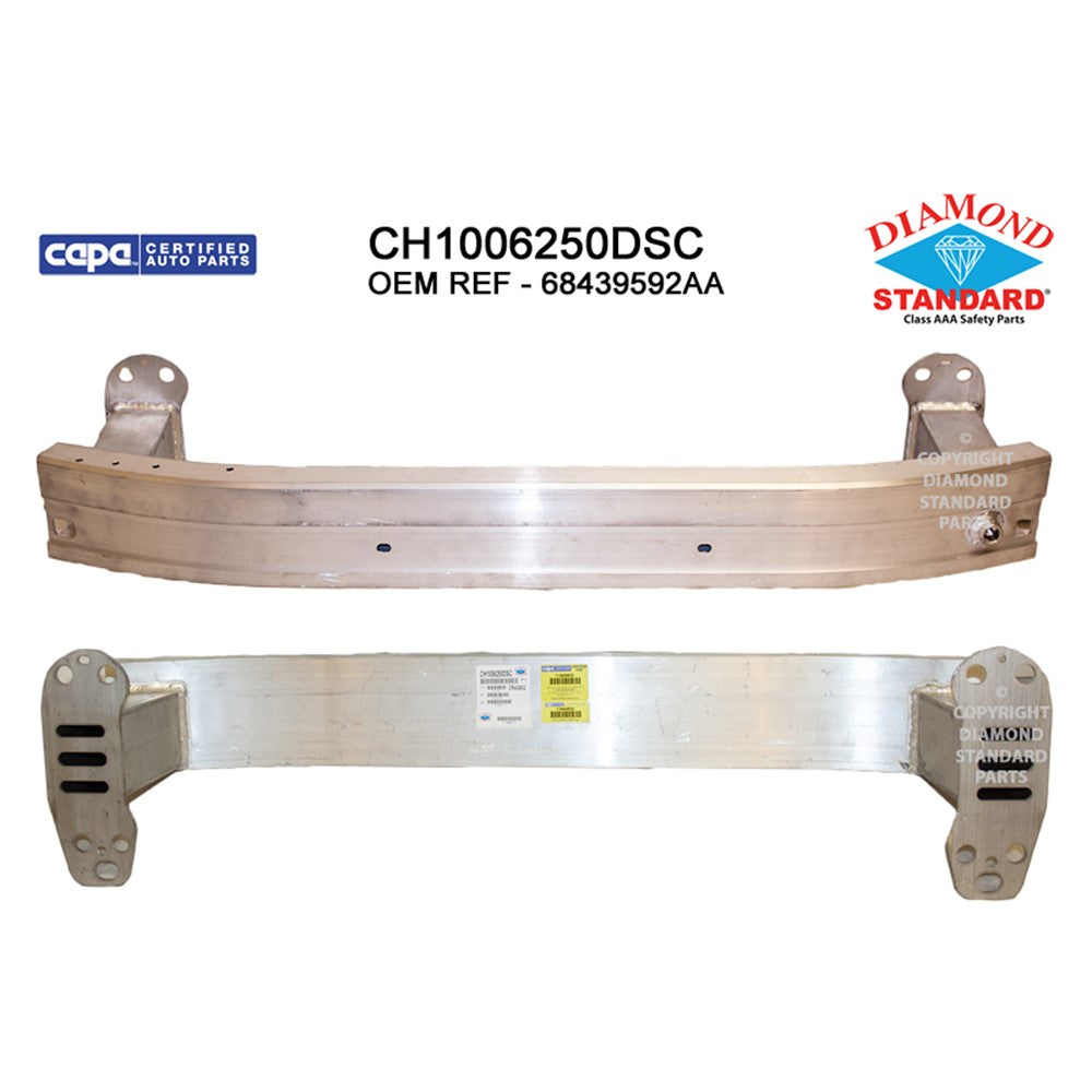 Front Bumper Impact Bar 2019-2023 Jeep Renegade