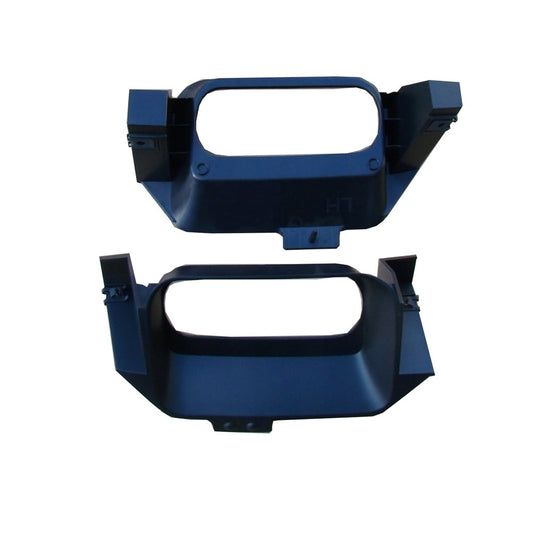 Factory Style Replacement Driver And Passenger Side Front Tow Hook Bezel Pair for Ram 1500