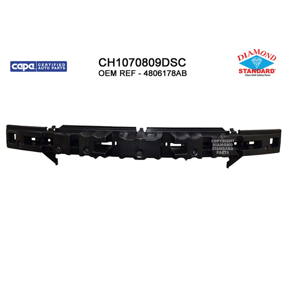 Front Bumper Impact Absorber 2006-2010 Dodge Charger, Magnum