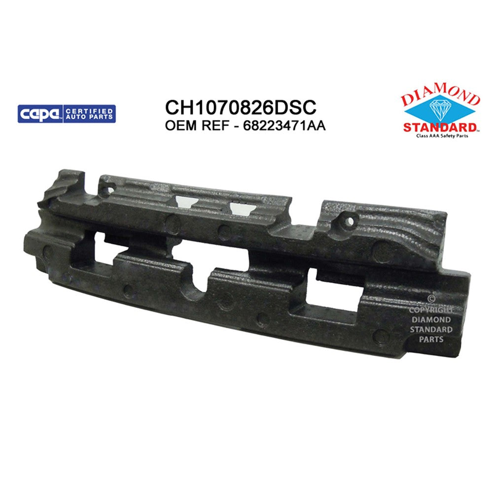 Front Bumper Impact Absorber 2014-2016 Jeep Grand Cherokee