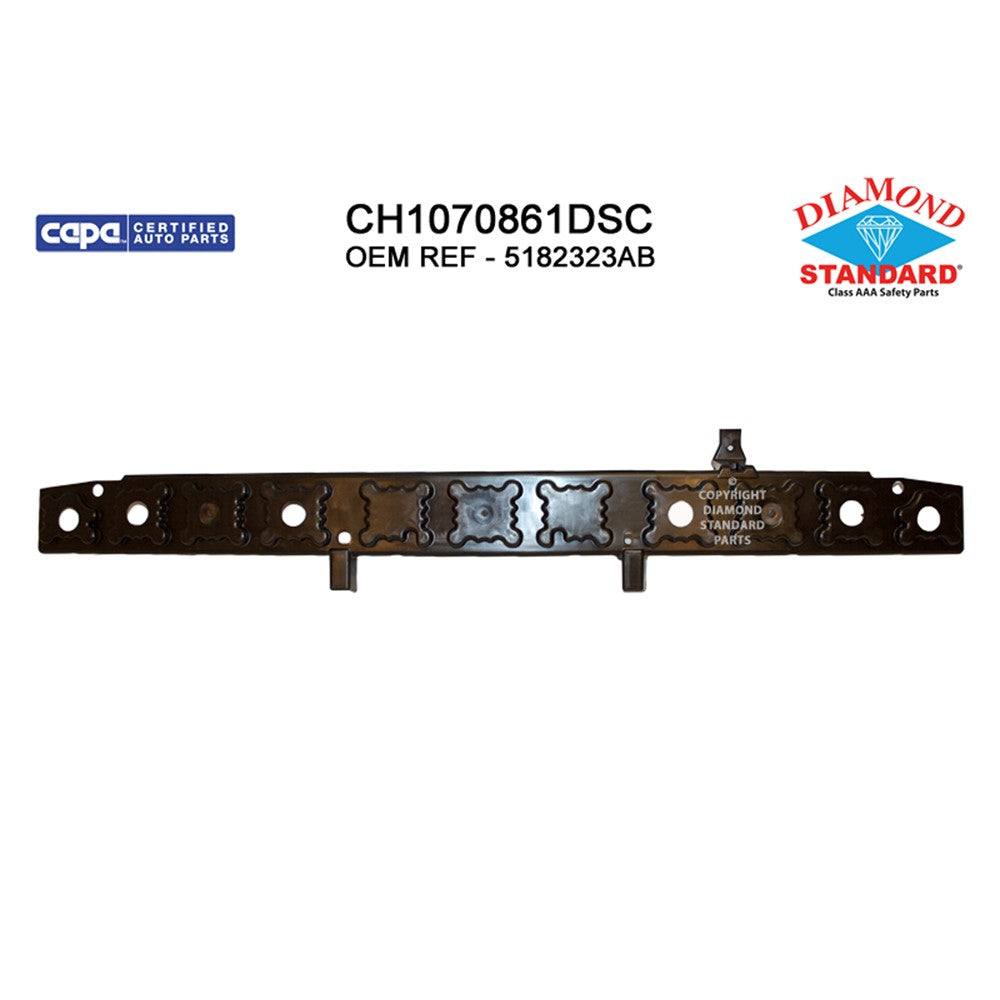 Front Bumper Impact Absorber 2011-2020 Dodge Caravan & Ram C/V, Cv