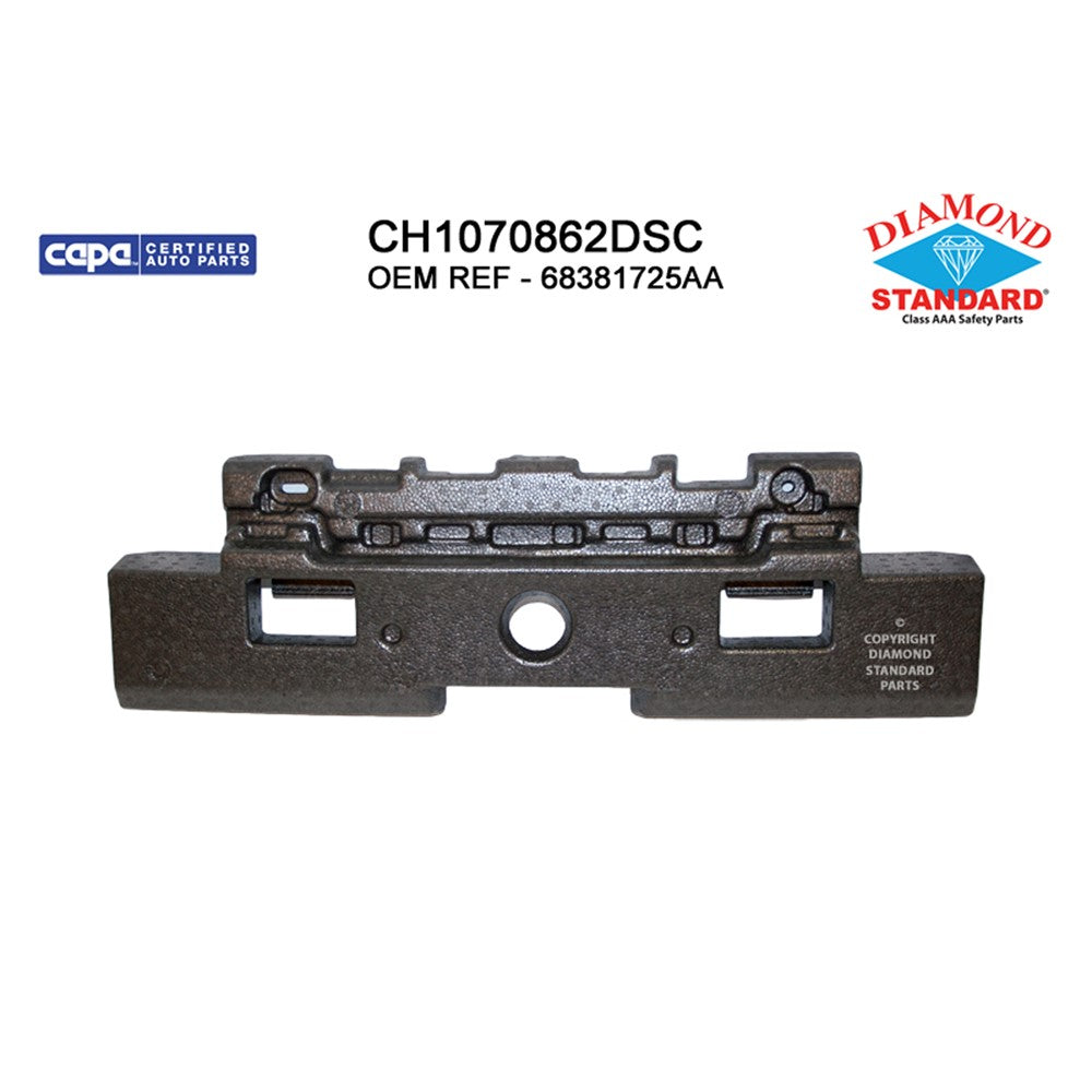 Front Bumper Impact Absorber 2018-2020 Dodge Durango